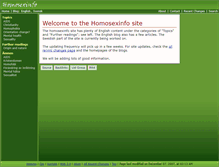 Tablet Screenshot of homosexinfo.org
